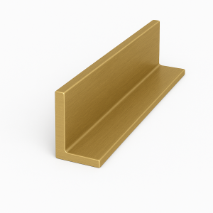 Латунный профиль Г-образный 50 мм Л63 в наличии в Московской области
