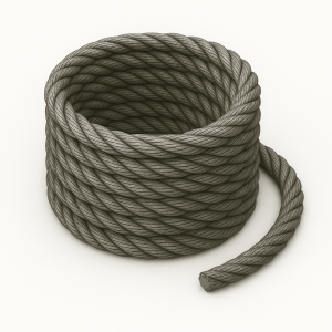 Канат тройной свивки ЛК-Р 25 мм ГОСТ 3089-80 в наличии в Московской области
