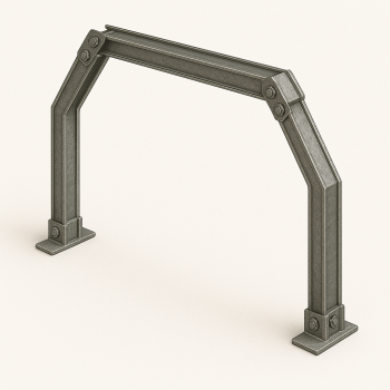 Трапециевидная податливая крепь 3 стойки КМП-Т3 СВП-17 в наличии в Московской области