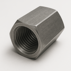 Гайка соединительная без покрытия 07Х21Г7АН5 М8 мм DIN 6334 в наличии в Московской области