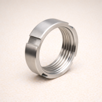 Гайка шлицевая AISI 304 1 1/4"