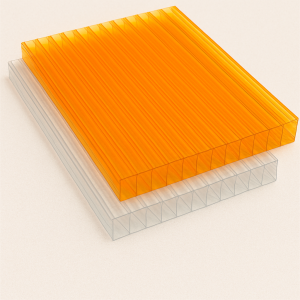 Сотовый поликарбонат 16х2100х6000 мм прозрачный в наличии в Московской области