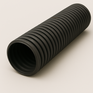 Труба дренажная гофрированная двустенная защитная 125 мм в наличии в Московской области