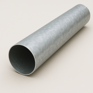 Труба водосточная оцинкованная круглая 90х1000 мм в наличии в Московской области