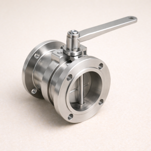 Заслонка 3-х ходовая 2-х фланцевая 180 градусов AISI 304 DN 50 ВР/ВР/ВР в наличии в Московской области