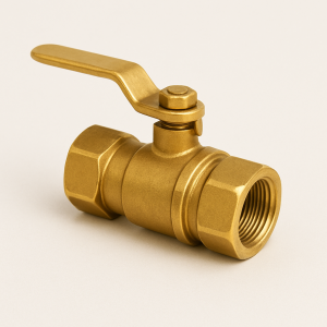 Латунный кран конусный проходной муфтовый ДУ 20 РУ 0,1 ГОСТ 15527-2004 в наличии в Московской области