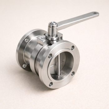 Заслонка 3-х ходовая 3-х фланцевая AISI 304 DN 65 ВР/ВР/ВР в наличии в Московской области