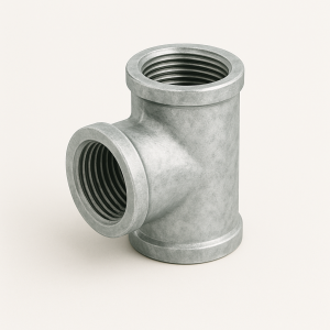 Тройник оцинкованный приварной ДУ 57 в наличии в Московской области