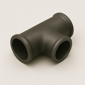 Чугунный тройник двухраструбный с фланцевым отводом 1100х600 мм ГОСТ ISO 2531-2012 в наличии в Московской области