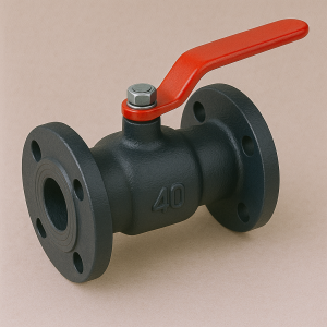 Чугунный кран конусный проходной фланцевый ДУ 125 РУ 10 ГОСТ 9702-87 в наличии в Московской области