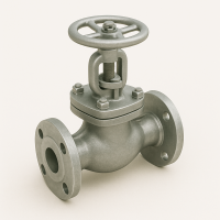 Стальной клапан запорный сальниковый под приварку ДУ 10 РУ 40 ГОСТ 9697-87