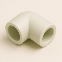 Уголок полипропиленовый 90° ДУ 63