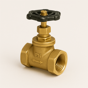 Клапан обратный латунный муфтовый пружинный ДУ 25 в наличии в Московской области