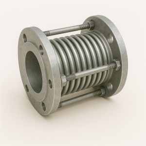 Компенсатор стальной осевой фланцевый ДУ 50 в наличии в Московской области