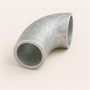 Отвод оцинкованный бесшовный 90° ДУ 133 в наличии в Московской области
