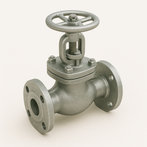 Стальной клапан запорный сильфонный под приварку ДУ 150 РУ 40 ГОСТ 9697-87 в наличии в Московской области